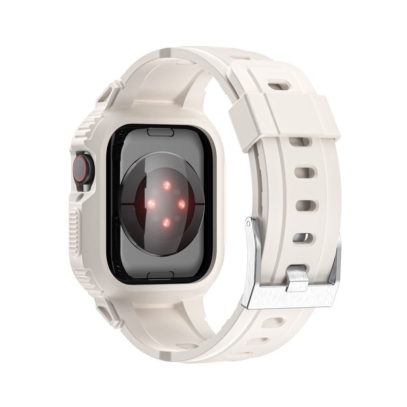 Ốp Dây Đeo Đồng Hồ Bằng TPU Silicone 44mm 45mm 42mm 40mm 38mm Cho Iwatch Series 7 6 5 4 3 SE