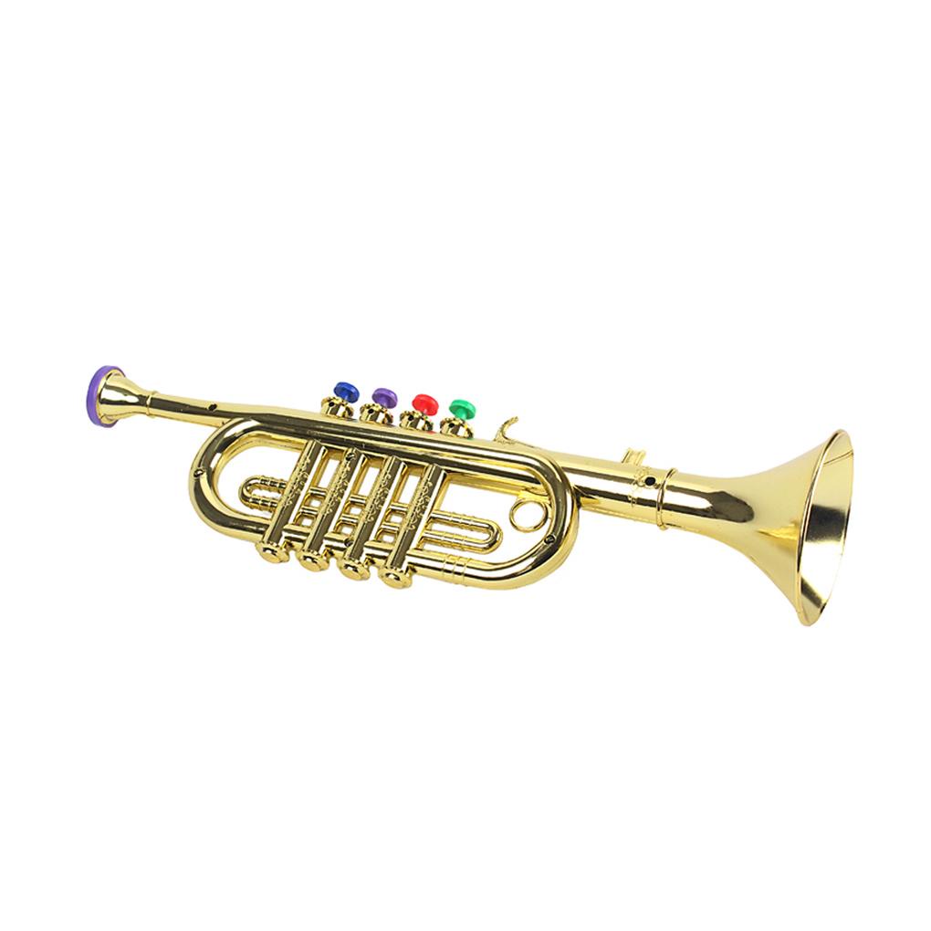 Kèn Trumpet Đồ Chơi 3 Phím An Toàn Cho Bé