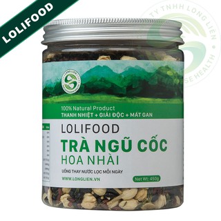 Trà Hoa Ngũ Cốc Long Liên - Thanh Nhiệt, Giữ Dáng, Ngủ Ngon, Giảm Đau Xương Khớp, Tốt Cho Người Bị Mỡ Máu