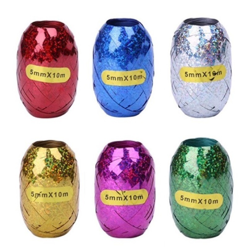 Cuộn Dây Ruy Băng 10m Dùng Để Buộc Bong Bóng Trang Trí Tiệc