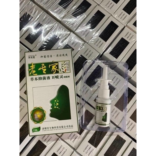 xịt xoang mũi nội địa trung lọ 20ml