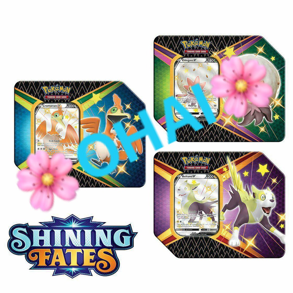 Hộp thẻ bài Shining Fates Shiny Pokémon V: Boltund V Chính Hãng Pokemon