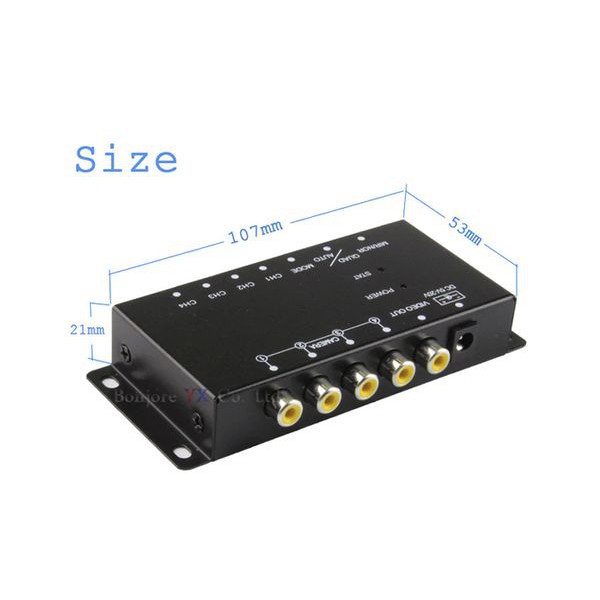 Bộ chia 4 màn hình camera cho Ô tô | BigBuy360 - bigbuy360.vn