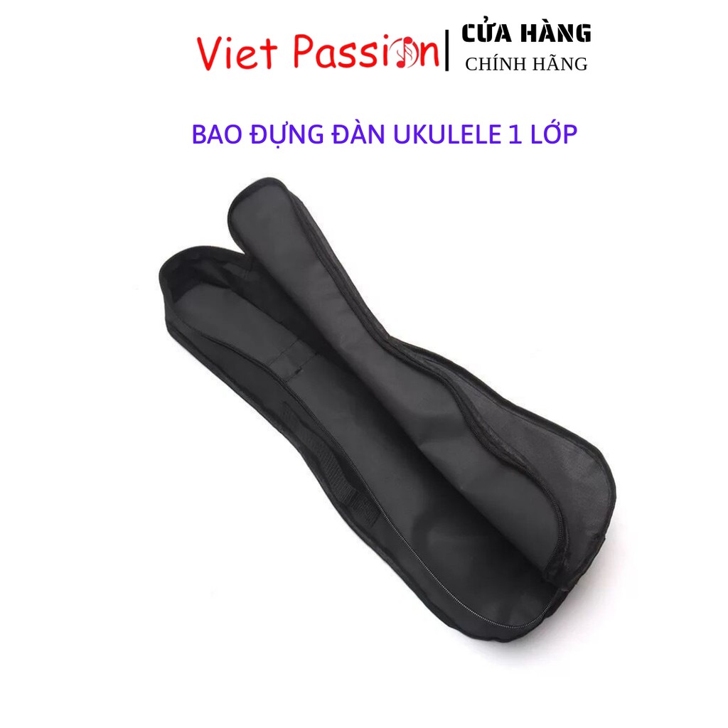 Bao đựng đàn ukulele VietPassion loại 3 lớp, 1 lớp đủ các kích cỡ soprano 21 inch, concert 23 inch, tenor 26 inch