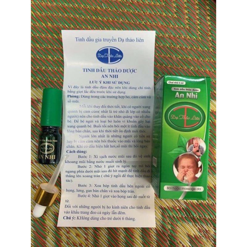 Tinh dầu thảo dược An Nhi - Dạ Thảo Liên