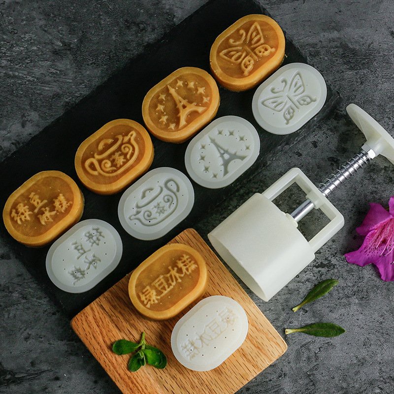 Khuôn làm bánh trung thu nhiều hình dáng, kích thước và số gam đa dạng 20g, 30g, 50g, 63g, 75g, 100g