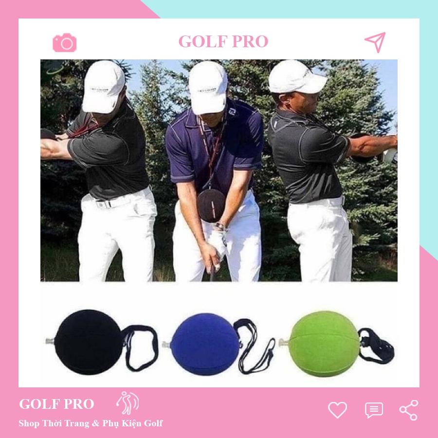 Bóng tập swing golf tại nhà chỉnh tư thế luyện cơ tay và luyện những cú swing chính xác BT002