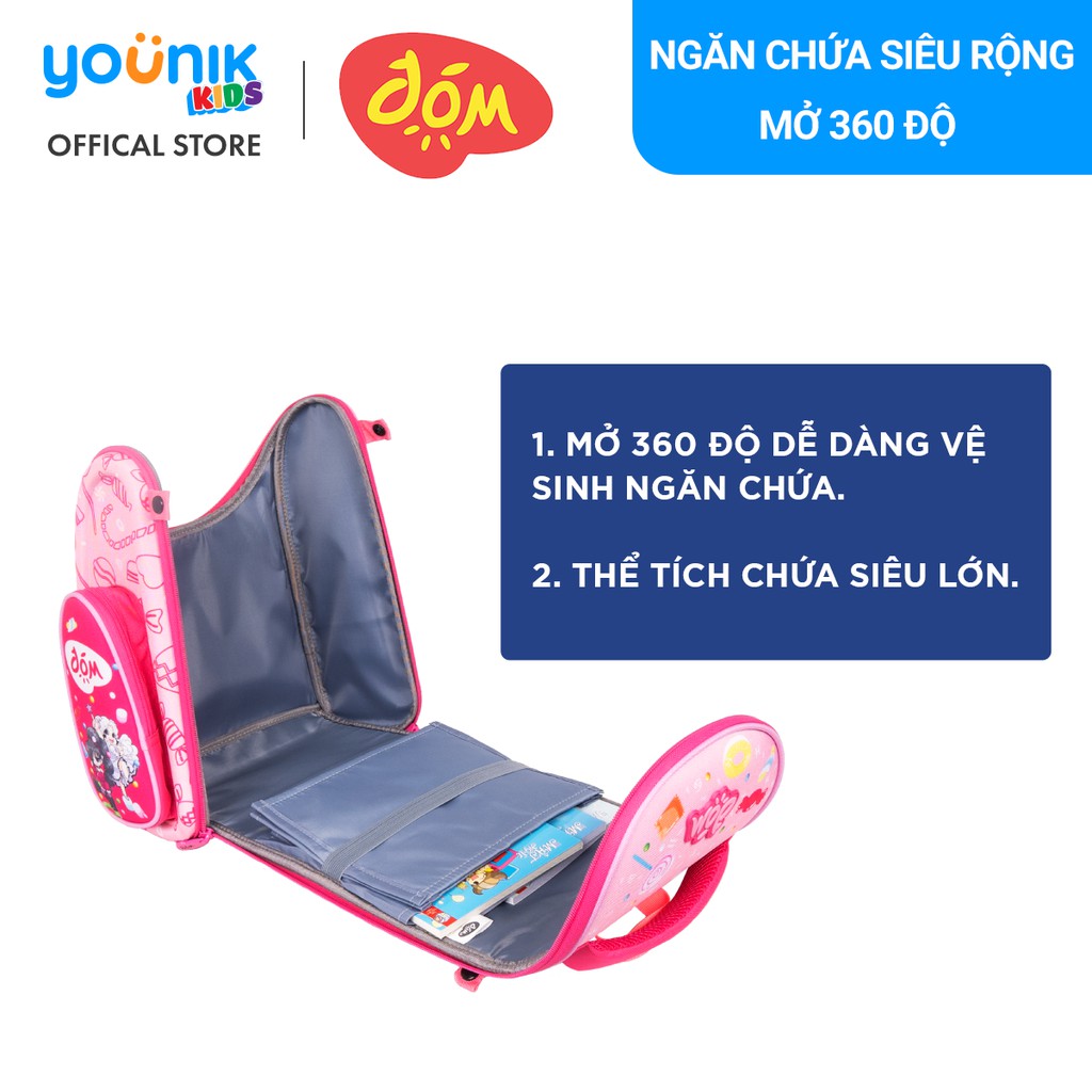 [Mã WABRBAGS giảm 20K đơn 99K] Balo Học Sinh Chống Gù Lớp Học Mật Ngữ Đóm