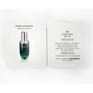 [Date 2023] Gói serum chăm sóc da khỏe mạnh 1ml Ohui Prime Advancer Ampoule Serum