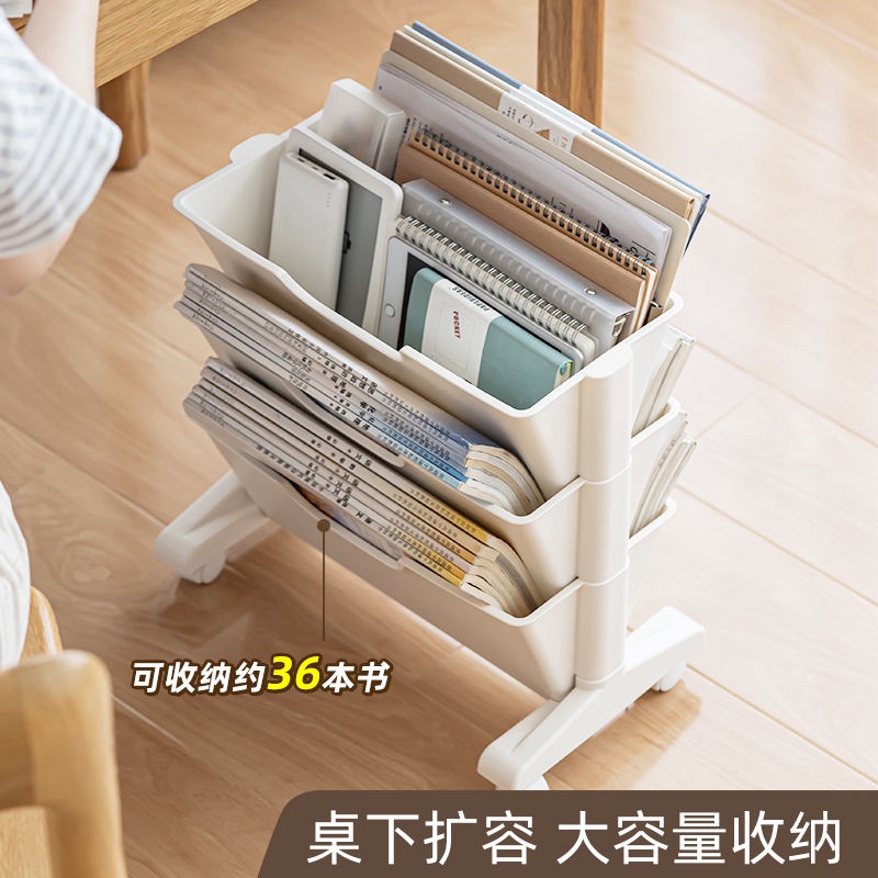 Kệ Đựng Sách Sức Chứa Lớn Có Thể Di Chuyển Siêu Bền Tiện Dụng Cho Học Sinh / Văn Phòng