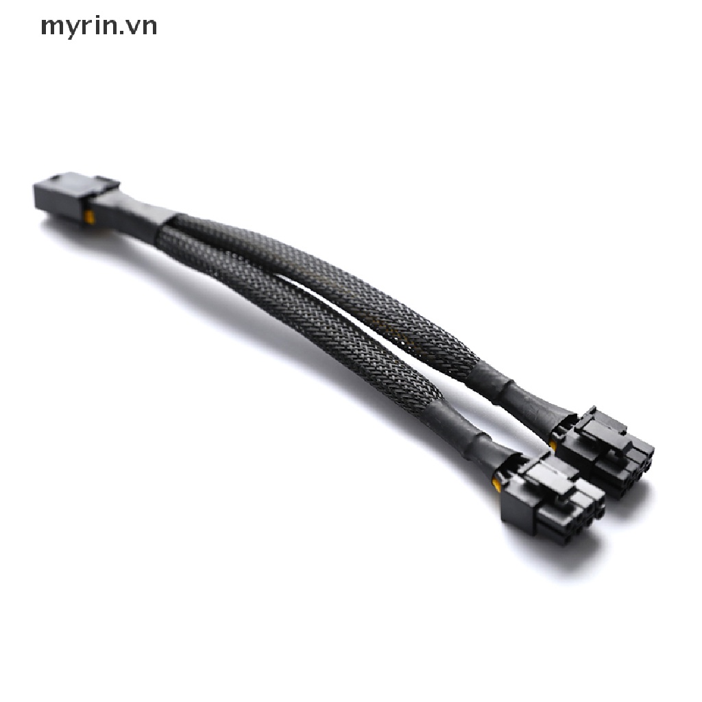 Bộ Chuyển Đổi Nguồn Điện 8 Pin Female Sang Dual 2X 8 Pin (6 + 2) Male PCI Express myrin GPU 8 Pin
