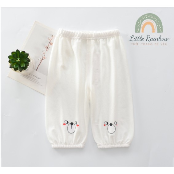 [HÀNG LOẠI 1] Quần lửng trẻ em chất 100% cotton siêu thoáng mát cho bé từ 1 đến 8 tuổi