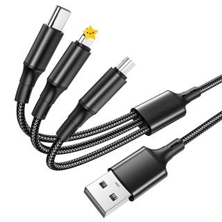 Cáp Sạc 3 Đầu Bx50 IP Micro Type C