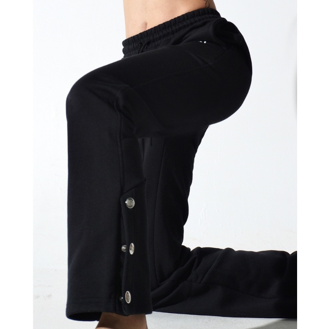 Quần ống rộng Nam nữ unisex dáng suông nỉ bông dày dặn SAFARI PSS2