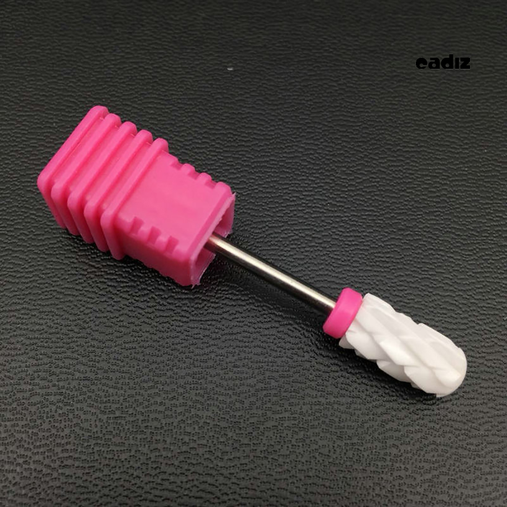 [Hàng mới về] Mũi khoan móng tay đầu tròn chạy bằng điện dùng để làm sạch biểu bì đánh bóng móng tay