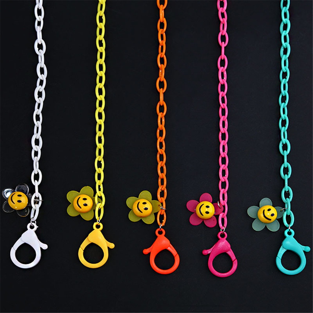 Dây đeo mắt kính bằng acrylic siêu nhẹ chống thất lạc nhiều màu thời trang cho nam và nữ