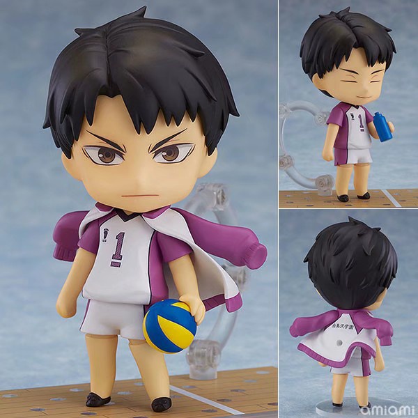 Mô hình nhân vật Wakatoshi Ushijima Haikyuu!! Vua bóng chuyền anime chibi trang trí trưng bày đẹp