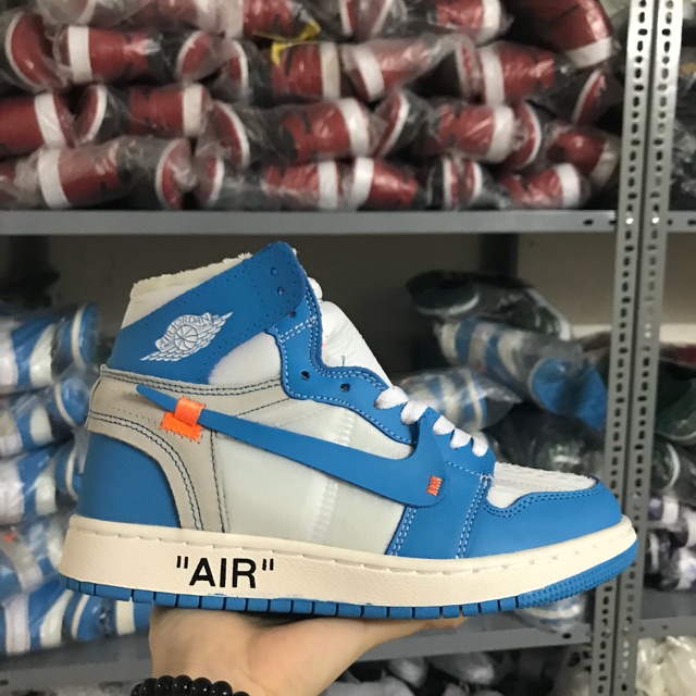 Jordan 1 off white blue