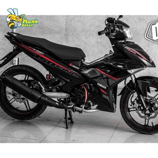 Ten rời xe EXCITER 150 MXKING ĐỎ ĐEN XÁM