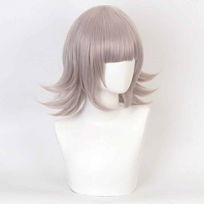 [Sẵn] Wig/tóc giả và kẹp tóc Tracy Mechanic skin Nanami Chiaki - Identity V/Danganronpa màu khói [Miu Cosplay]