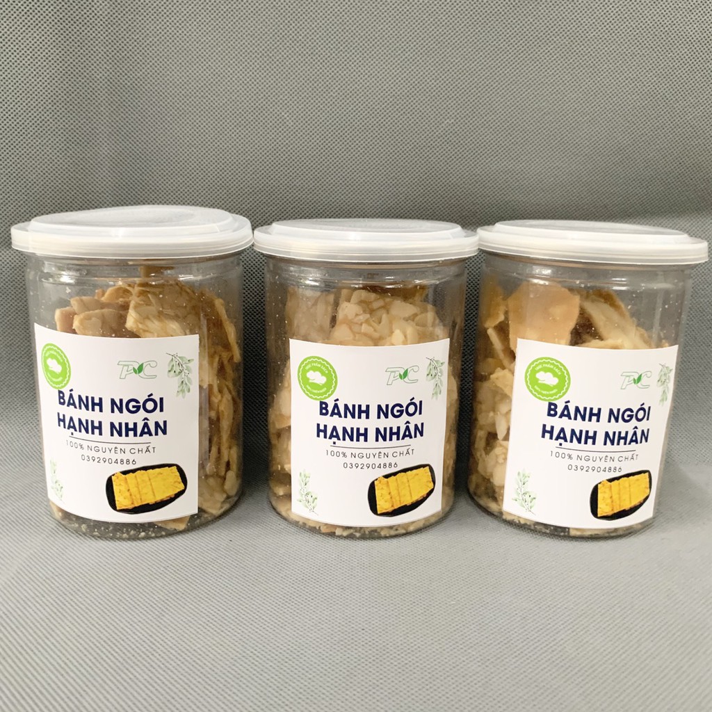 Bánh ngói hạnh nhân vị truyền thống giòn thơm ăn là ngiền (200gram)