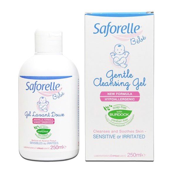 Sữa tắm gội toàn thân cho bé Saforelle 250ml nhập khẩu từ Pháp