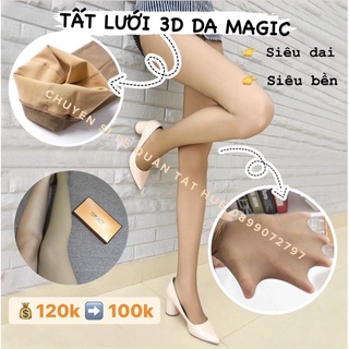 Quần tất lưới 3d