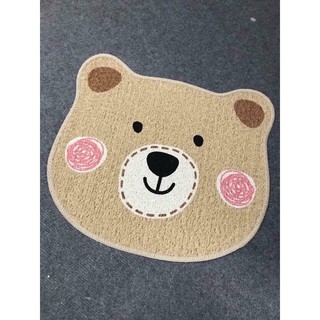 Thảm Bear Face hình mặt gấu  carmi