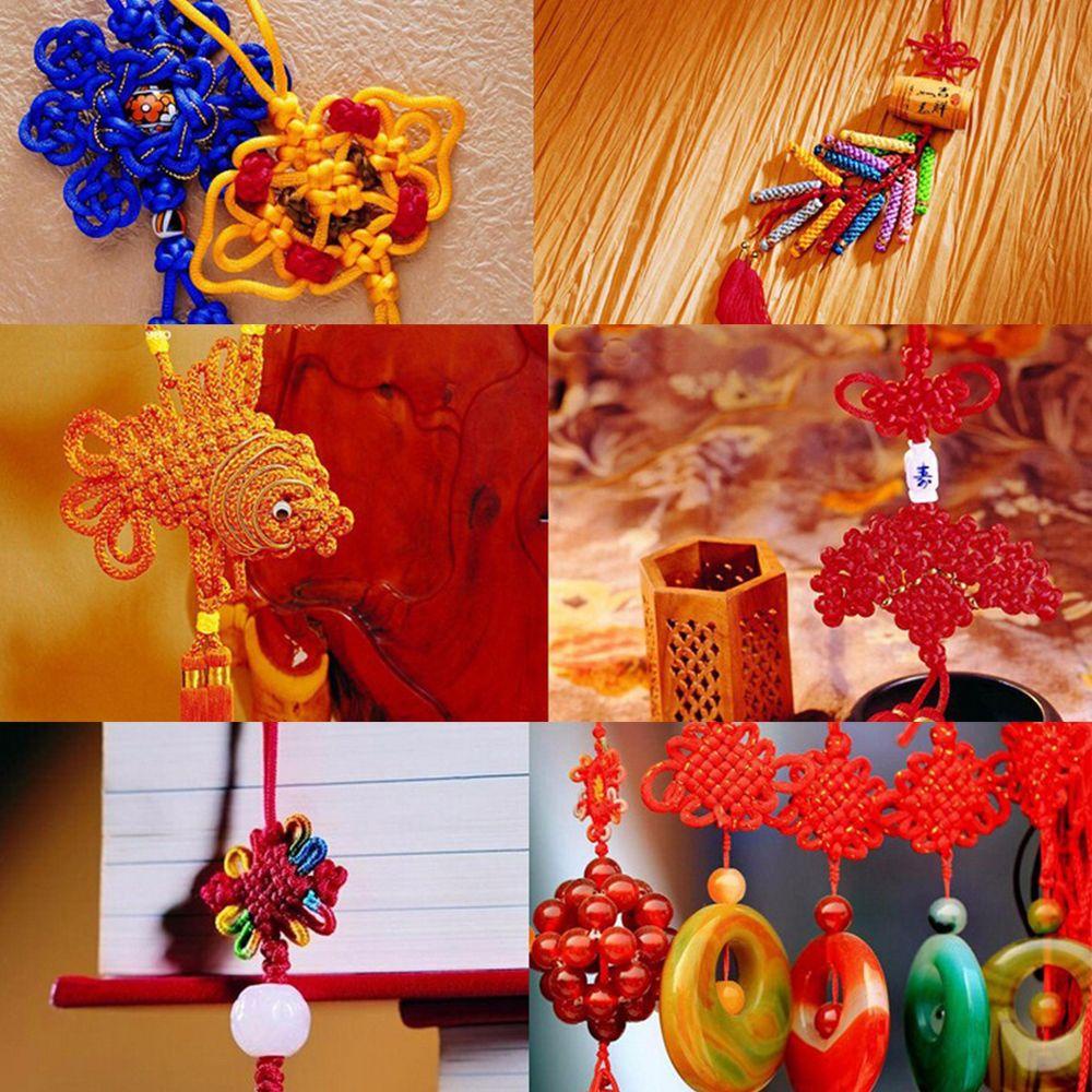 NIUYOU Dây Bện NIUYOU 2mm 20m|Cuộn Chỉ Satin Mềm Mại Tiện Dụng