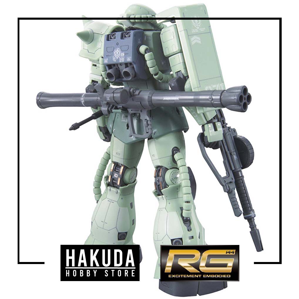 Mô hình RG 04 1/144 Zaku II - Chính hãng Bandai Nhật Bản