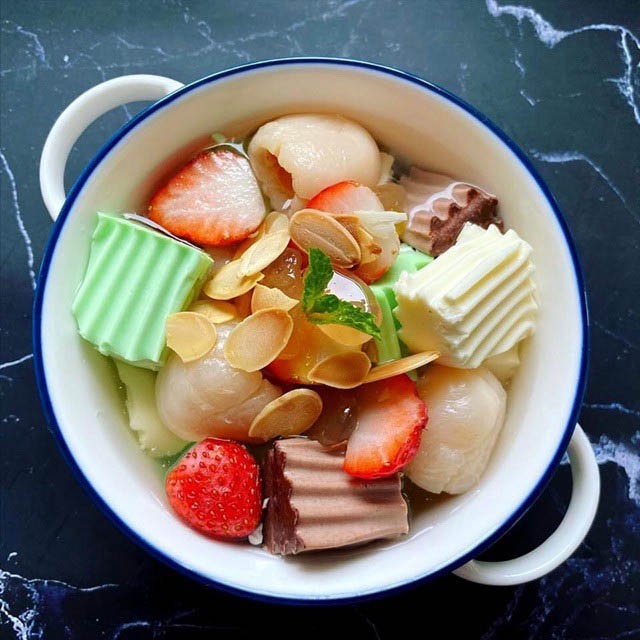 Set Chè Khúc Bạch - Set Nguyên Liệu cho 6 tô Chè Khúc Bạch siêu to khổng lồ chuẩn vị tại nhà