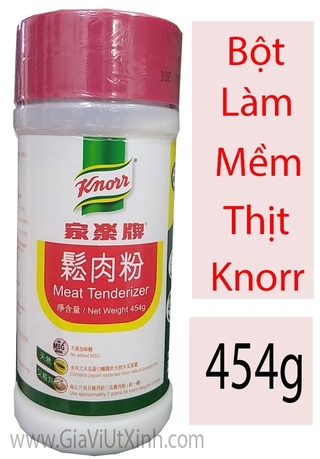 BỘT LÀM MỀM THỊT KNORR 454g - MEAT TENDERIZER POWDER