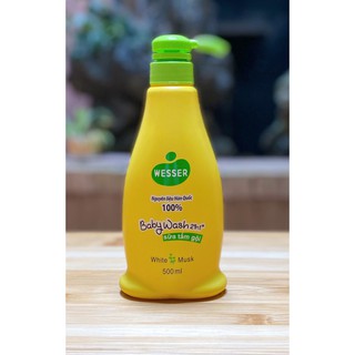 Sữa tắm gội 2in1 Wesser cho bé