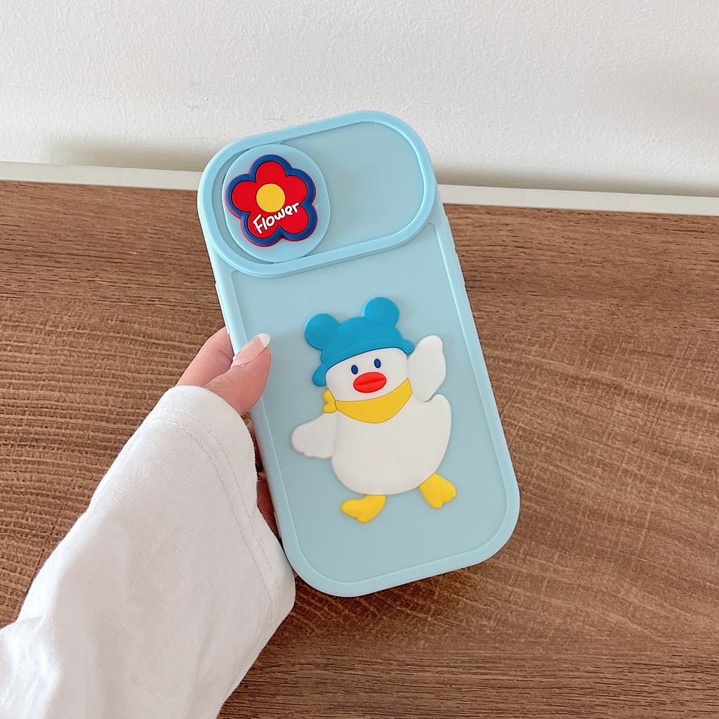 Ốp Lưng DẻO HìNh VịT HoạT HìNh Cho iPhone 14 / 13 / 12PRO MAX / 11 / 13PRO MAX