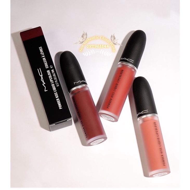 Son Kem Mac Chính Hãng - Son MAC Kem POWDER KISS LIQUID