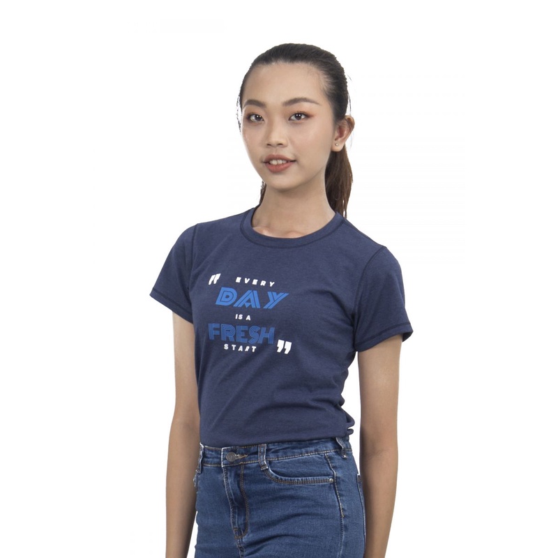 Áo thun nữ Novelty cổ tròn Regular fit 200063N