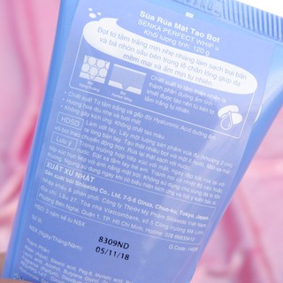 Sữa rửa mặt tạo bọt Senka perfect whip