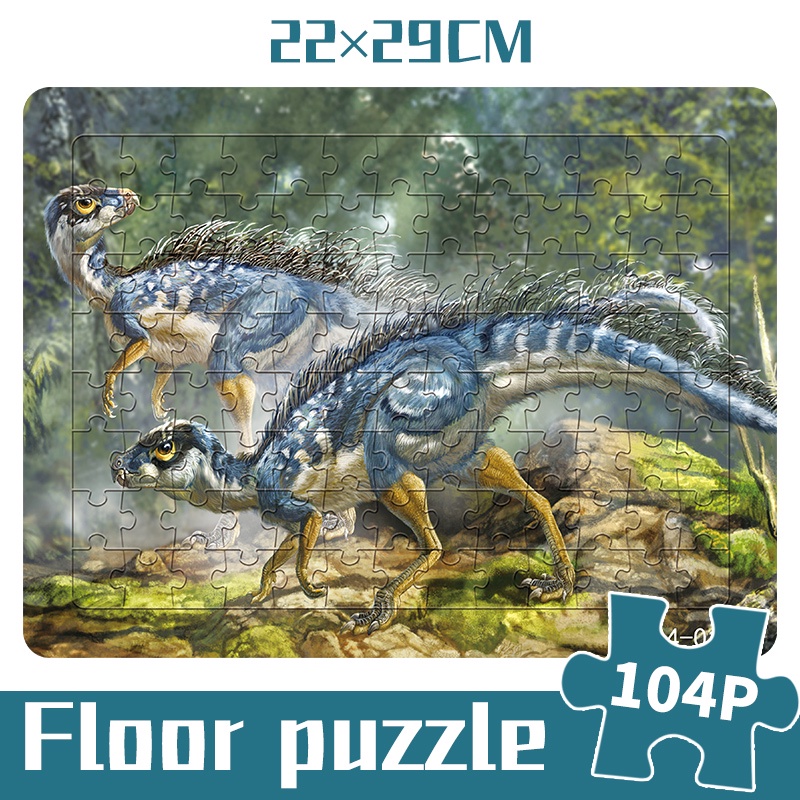Bộ 104 Mảnh Ghép Hình Chú Chó Cứu Hộ 4mm Thân Thiện Với Môi Trường