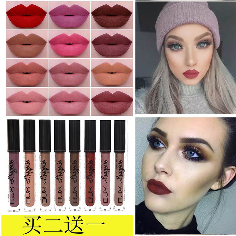 Son kem lì chống dính cốc không để lại dấu không thấm nước nhiều màu tùy chọn phong cách Âu Mỹ