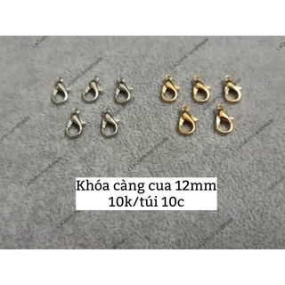 Khóa càng cua làm trang sức - nguyên liệu handmade