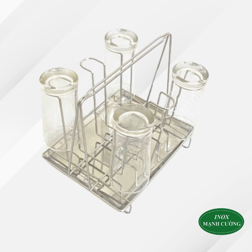 Khay úp cốc inox cao cấp chống gỉ