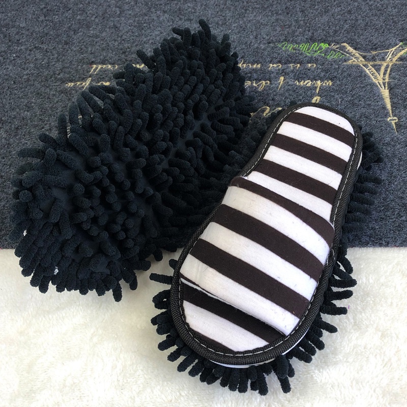 Dép Lau Nhà Bằng Sợi Microfiber Mềm Mại Tiện Dụng