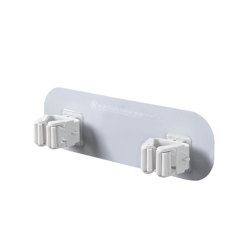 Giá Đỡ Chổi / Cây Lau Nhà Gắn Tường Tiện Lợi Cho Phòng Tắm