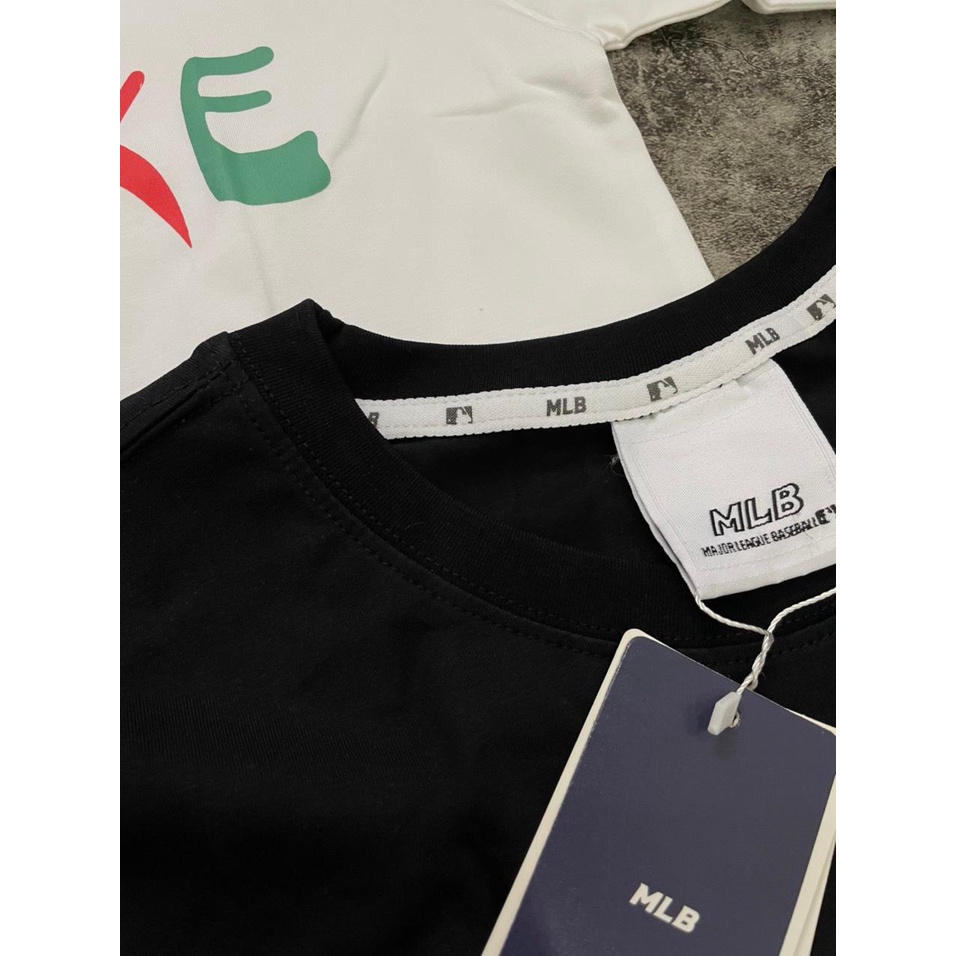 Áo Thun Unisex Chất Cotton 100% Mịn Mát In N Y Like Màu Đen/Trắng