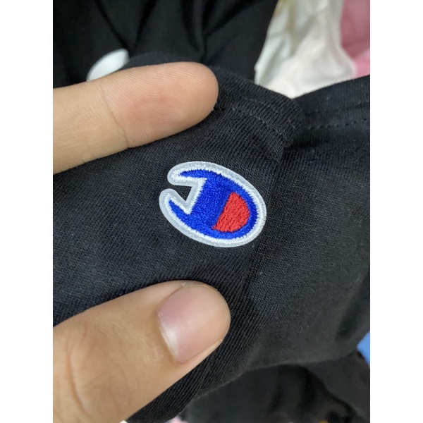 Áo thun Champion Tagless Drip Logo unisex Chính Hãng