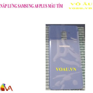 Nắp lưng samsung a8 plus màu xanh