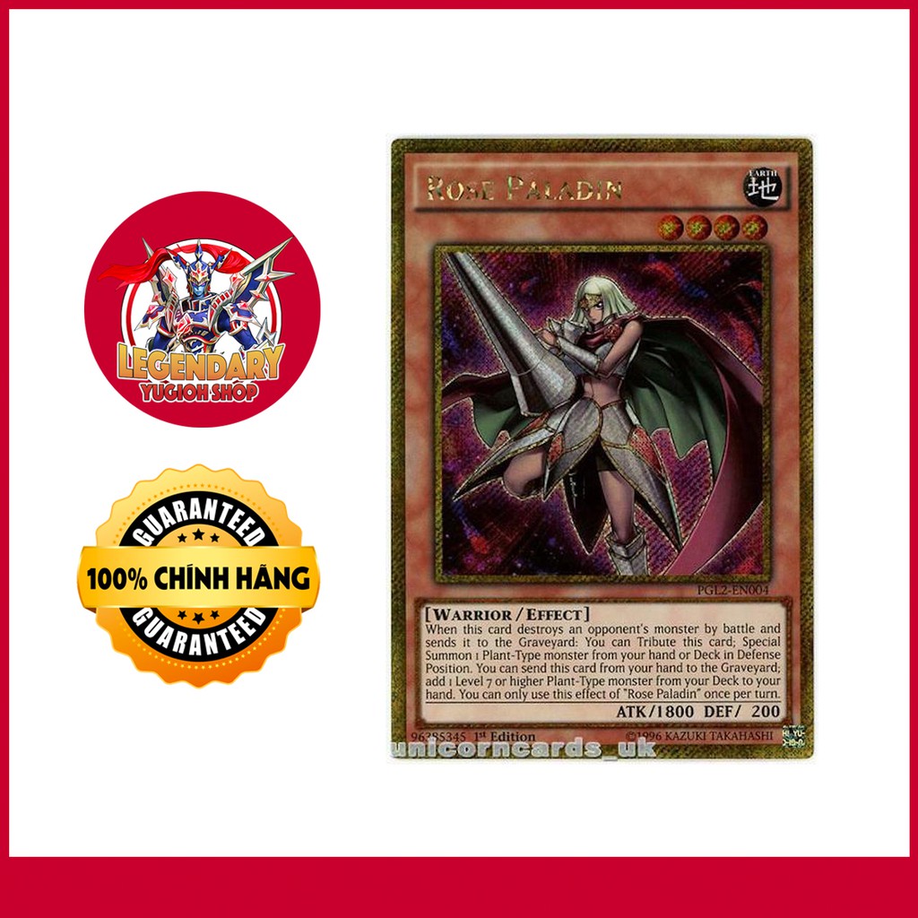 [Thẻ Bài Yugioh Chính Hãng] Rose Paladin