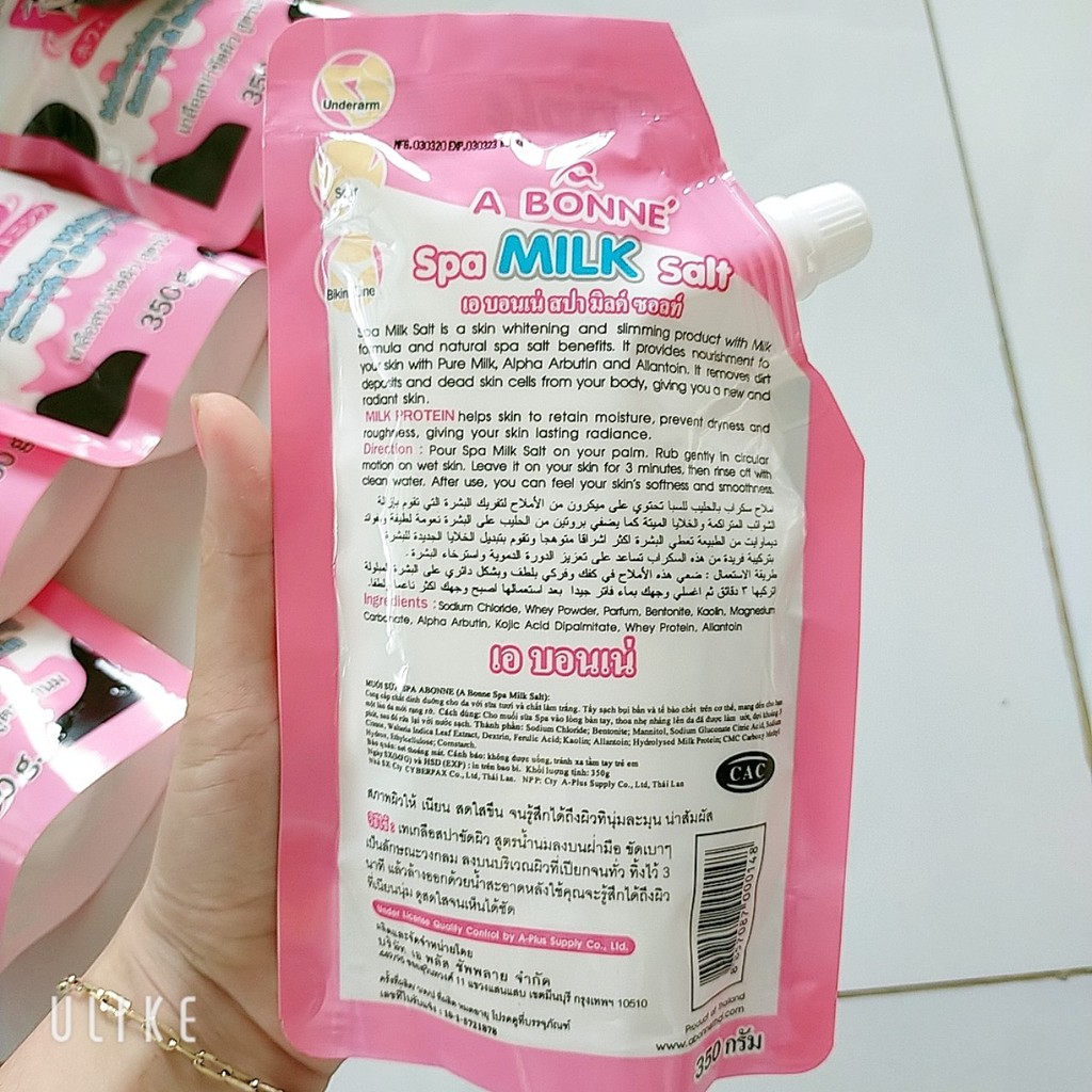 (CHÍNH HÃNG) Muối bò tẩy tế bào chết Thái Lan 350gram | BigBuy360 - bigbuy360.vn