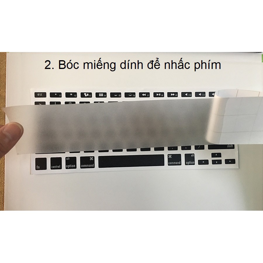 Dán bàn phím cho Macbook ( đủ dòng )