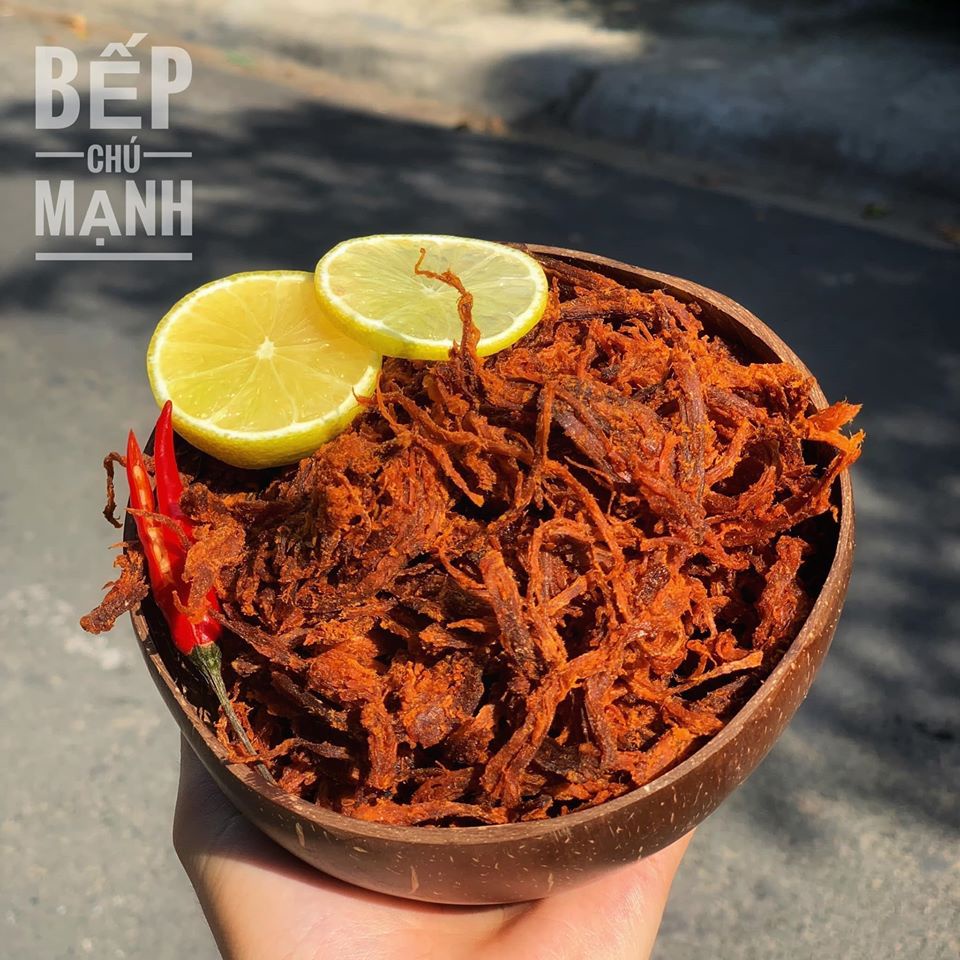 Khô bò xé sợi loại ngon, dạng gói 40g | Thế Giới Đồ Ăn Vặt Đồ Ăn Vặt Hà Nội